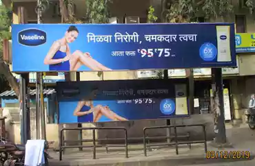 Non-Lit Bus Queue Shelter Advertising