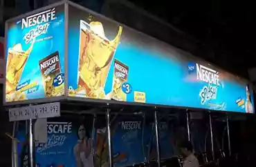 Bus Queue Shelter Advertising