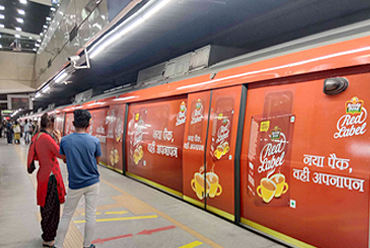 Metro Train and Metro Station Branding Services