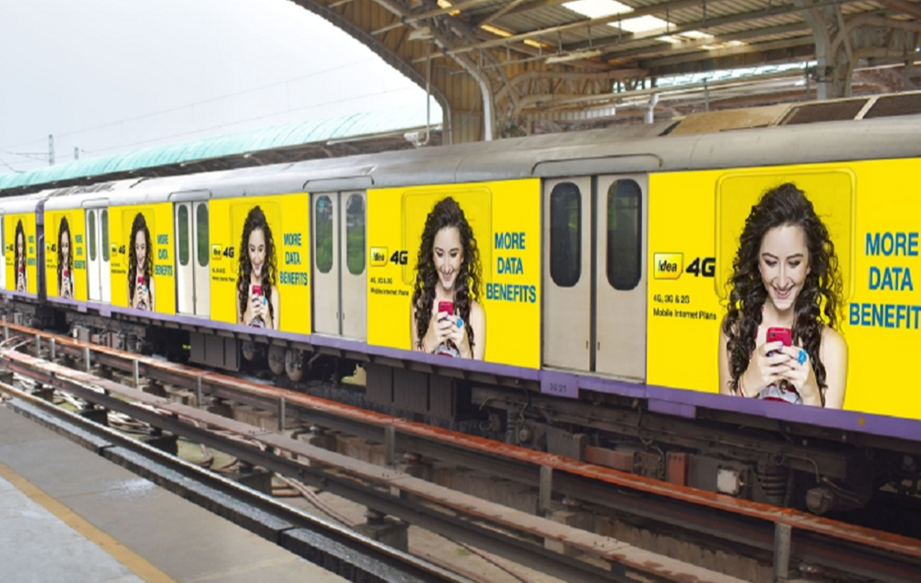 metro-train-and-metro-station-branding